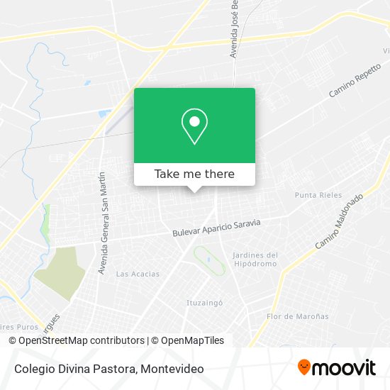 Colegio Divina Pastora map