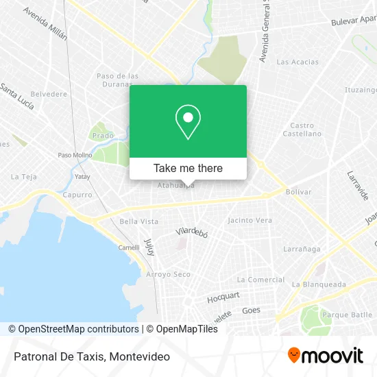 Patronal De Taxis map