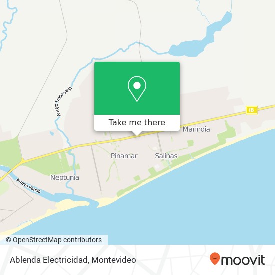 Ablenda Electricidad map