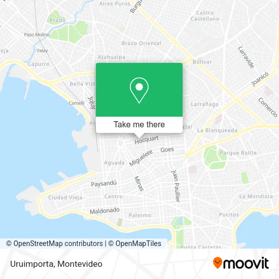 Mapa de Uruimporta