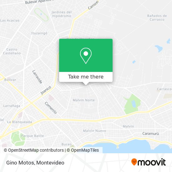 Gino Motos map