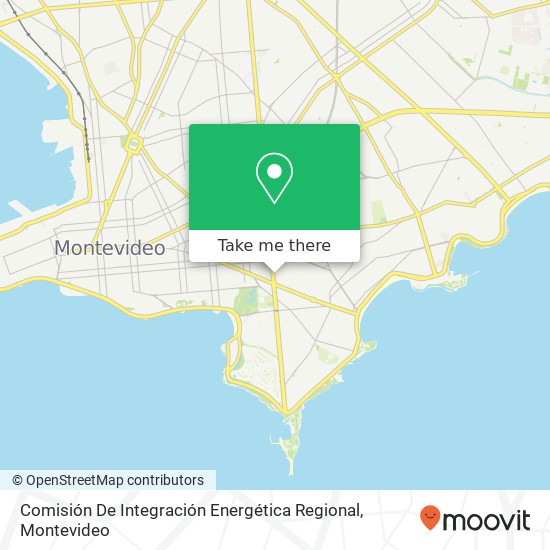 Comisión De Integración Energética Regional map