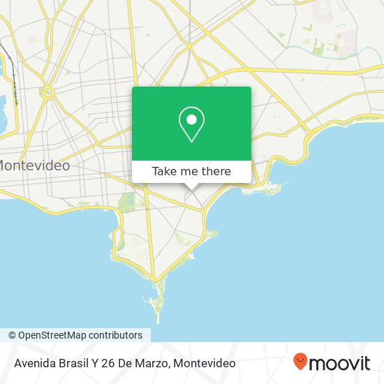 Avenida Brasil Y 26 De Marzo map