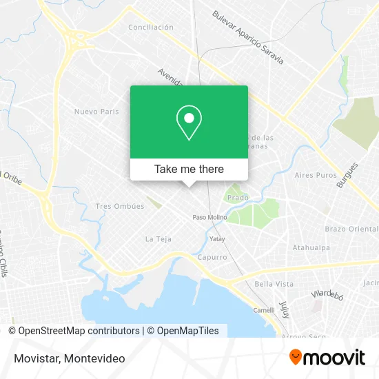 Movistar map