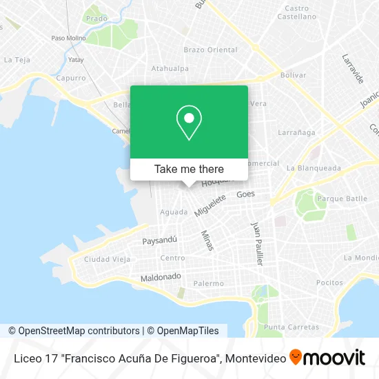 Liceo 17 "Francisco Acuña De Figueroa" map