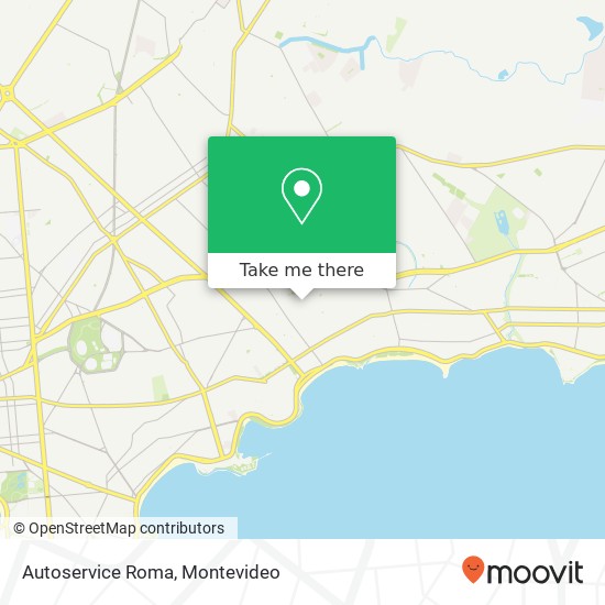 Autoservice Roma map