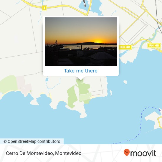 Mapa de Cerro De Montevideo