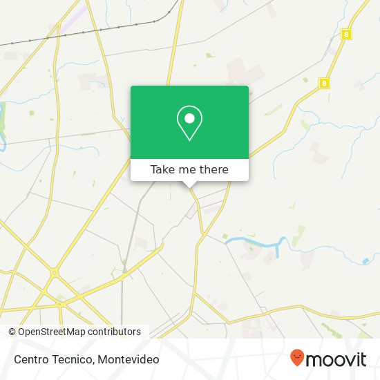 Centro Tecnico map