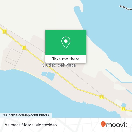 Valmaca Motos map