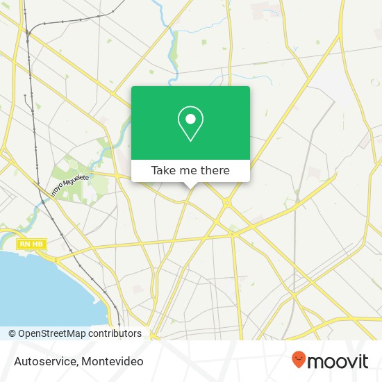 Autoservice map