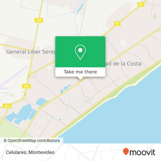 Celulares map