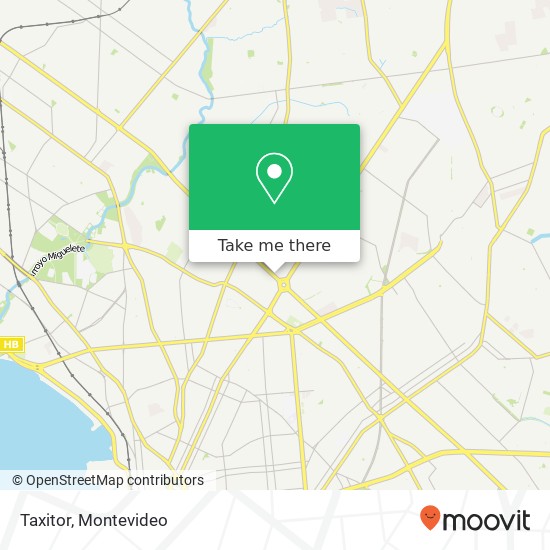 Taxitor map