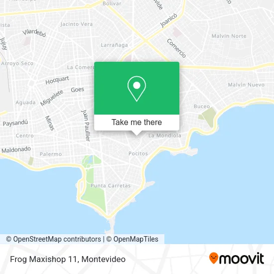 Mapa de Frog Maxishop 11