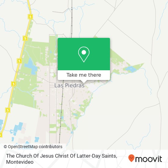 Mapa de The Church Of Jesus Christ Of Latter-Day Saints