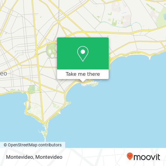 Mapa de Montevideo