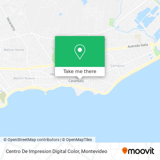 Centro De Impresion Digital Color map