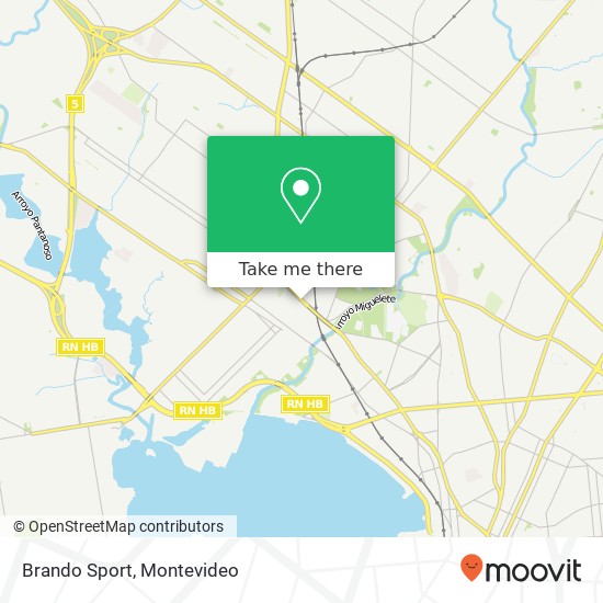 Mapa de Brando Sport