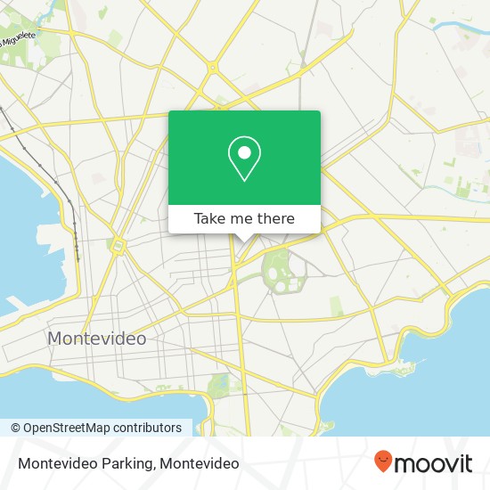 Montevideo Parking map