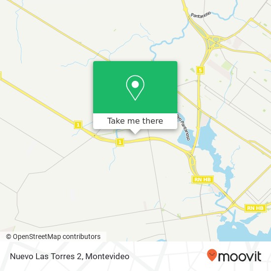 Mapa de Nuevo Las Torres 2