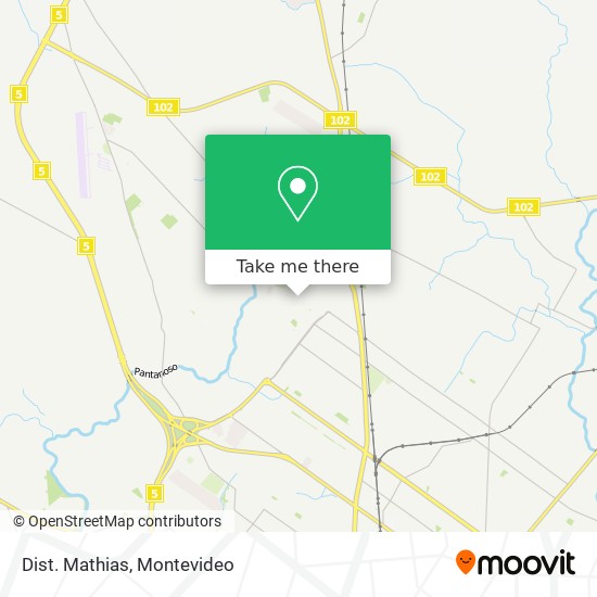 Dist. Mathias map