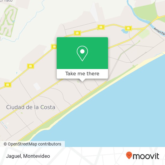 Mapa de Jaguel