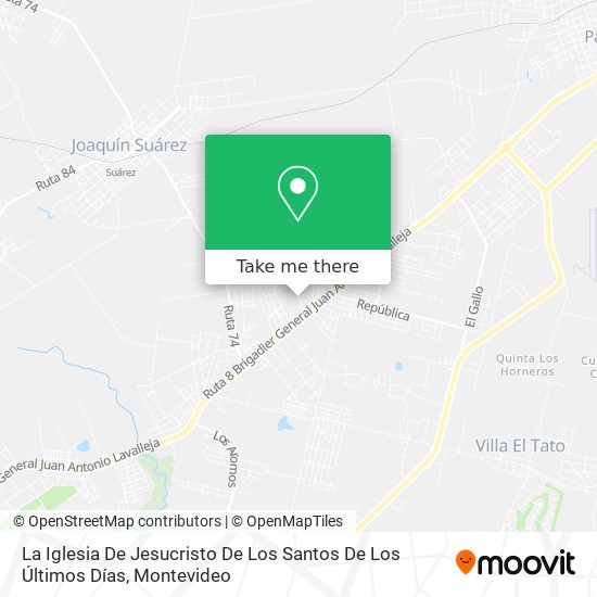 La Iglesia De Jesucristo De Los Santos De Los Últimos Días map