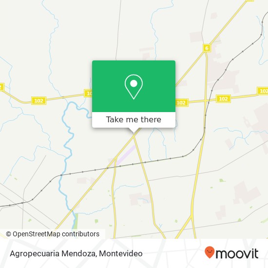 Agropecuaria Mendoza map