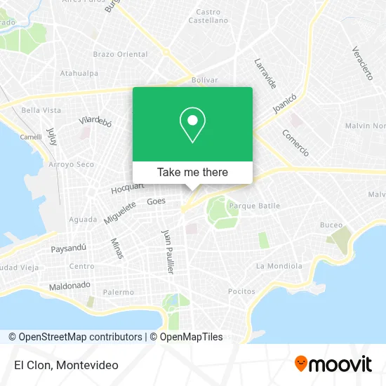 El Clon map