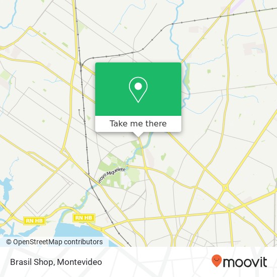 Brasil Shop map