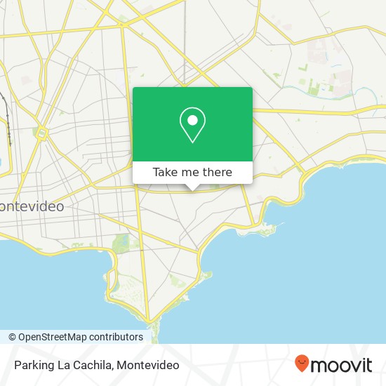 Parking La Cachila map