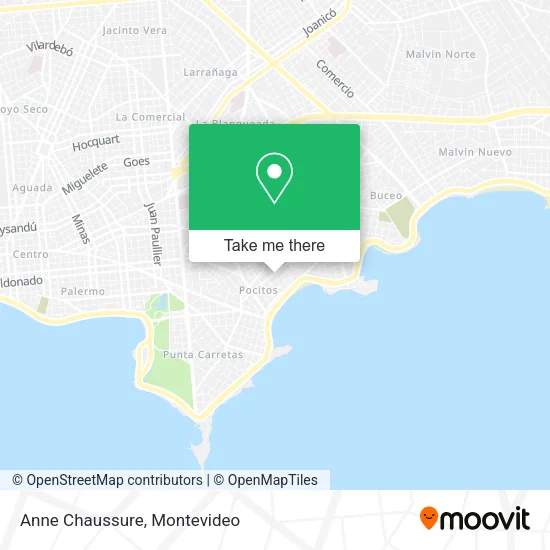 Mapa de Anne Chaussure