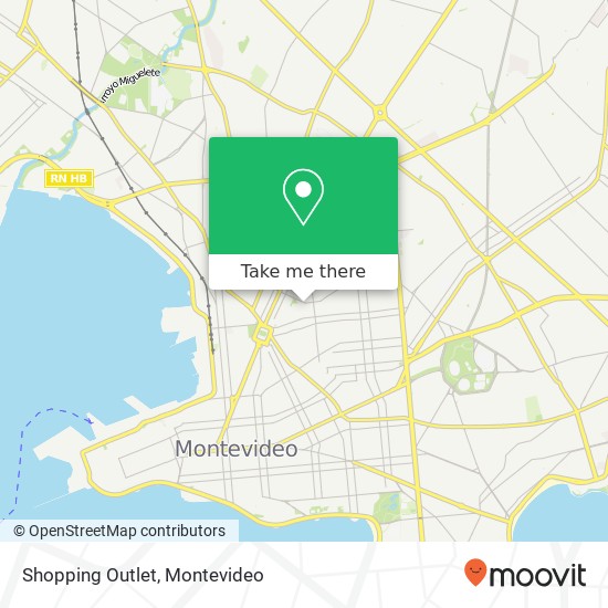 Shopping Outlet map