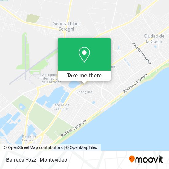 Barraca Yozzi map
