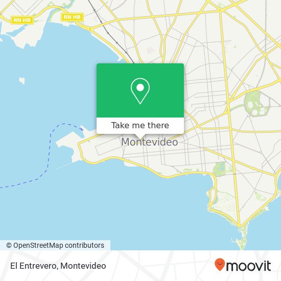 El Entrevero map