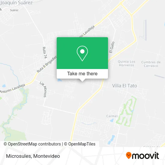 Microsules map