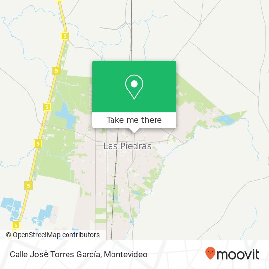 Calle Josė Torres García map