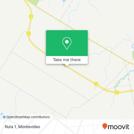 Ruta 1 map