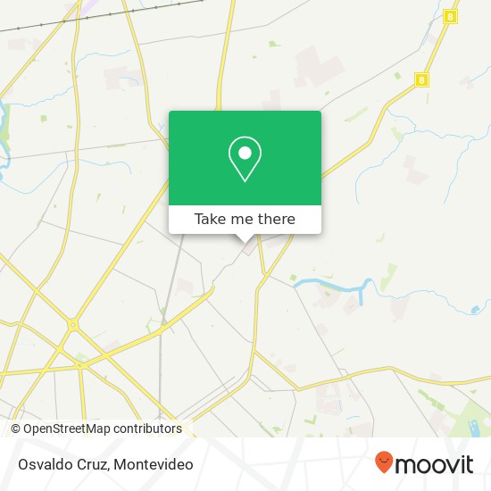 Osvaldo Cruz map
