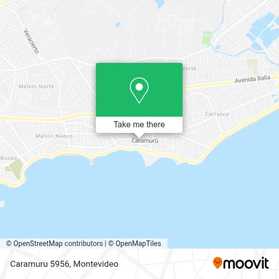 Caramuru 5956 map