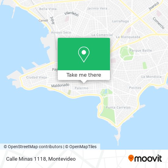 Calle Minas 1118 map