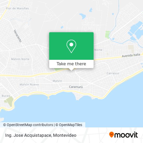 Ing. Jose Acquistapace map
