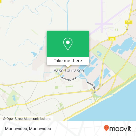 Montevideo map