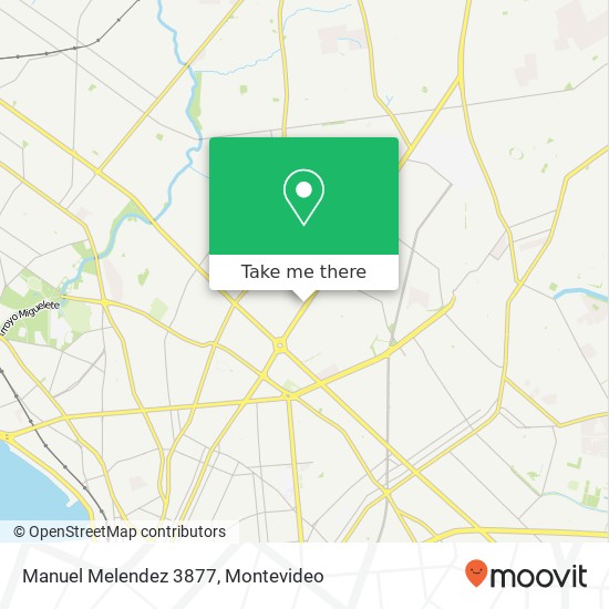 Manuel Melendez 3877 map