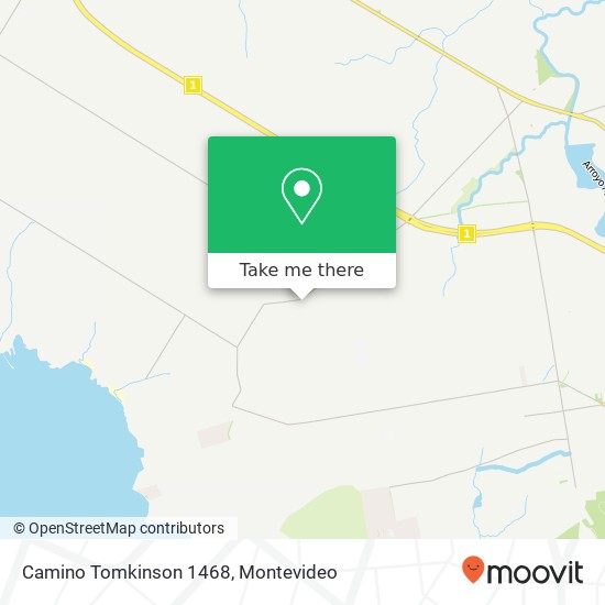 Camino Tomkinson 1468 map