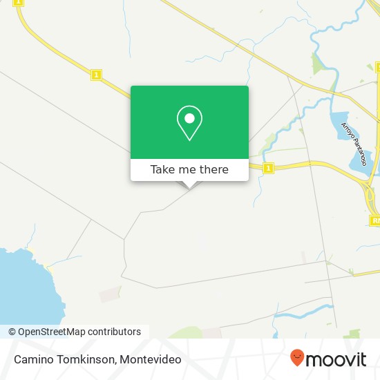 Camino Tomkinson map