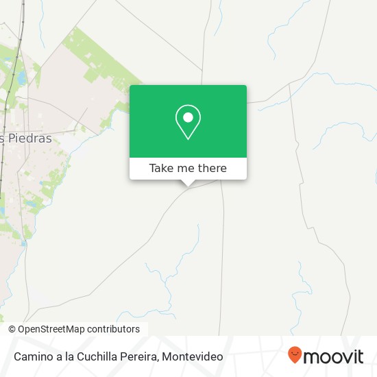 Camino a la Cuchilla Pereira map