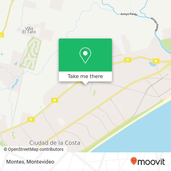 Montes map