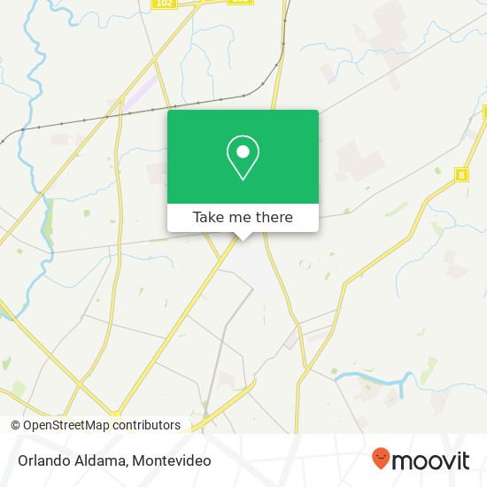 Mapa de Orlando Aldama