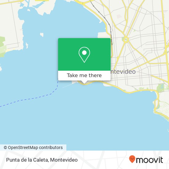 Punta de la Caleta map