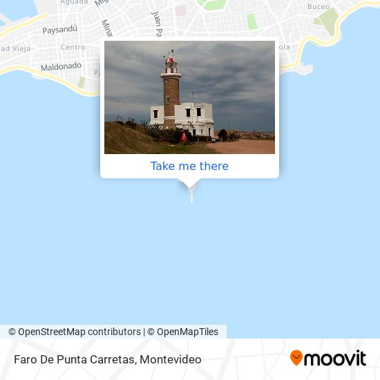 Faro De Punta Carretas map